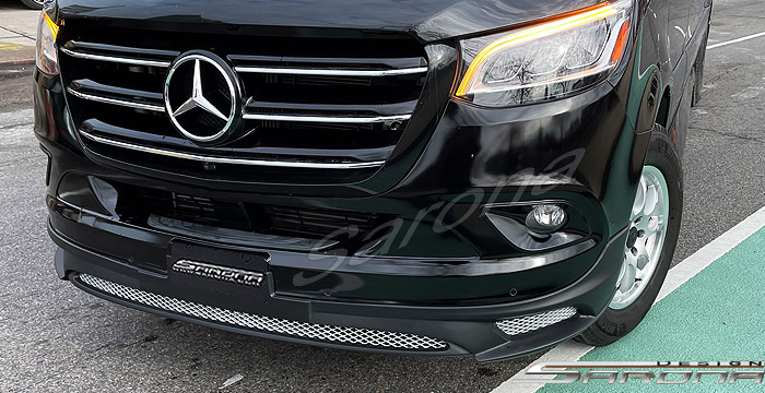 Custom Mercedes Sprinter  Van Front Lip/Splitter (2019 - 2025) - $499.00 (Part #MB-075-FA)